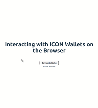 connecting to wallet